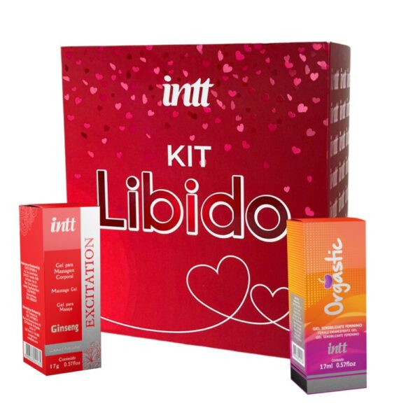 Kit libido Feminino com 1 Excitation 17 ml e 1 Orgastic intt