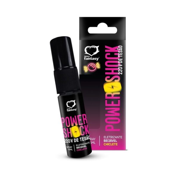 Power shock  Spray eletrizante beijável com sabor - Sexy fantasy 15 ml - Image 4