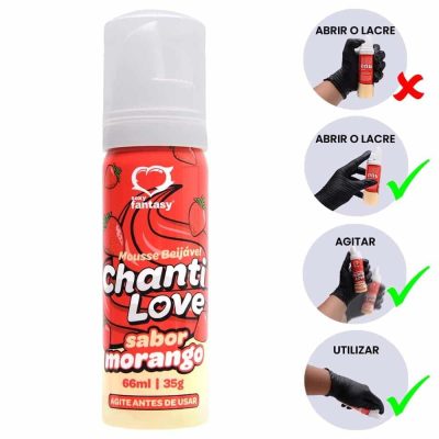 Mousse corporal beijável - chanti love | 66 ml 18 15213984365 16832923438591 zoom