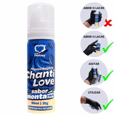 Mousse corporal beijável - chanti love | 66 ml 19 15213985918 16832923606717 zoom