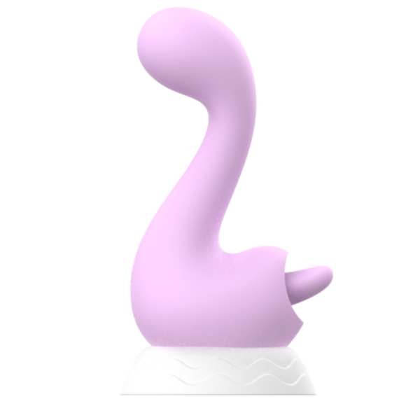 Vibrador com língua estimuladora de clitóris, 7 modos de vibração, 7 tipos de movimento e recarregável My Dino Licker - Image 3