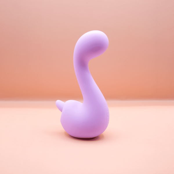 Vibrador com língua estimuladora de clitóris, 7 modos de vibração, 7 tipos de movimento e recarregável My Dino Licker - Image 4