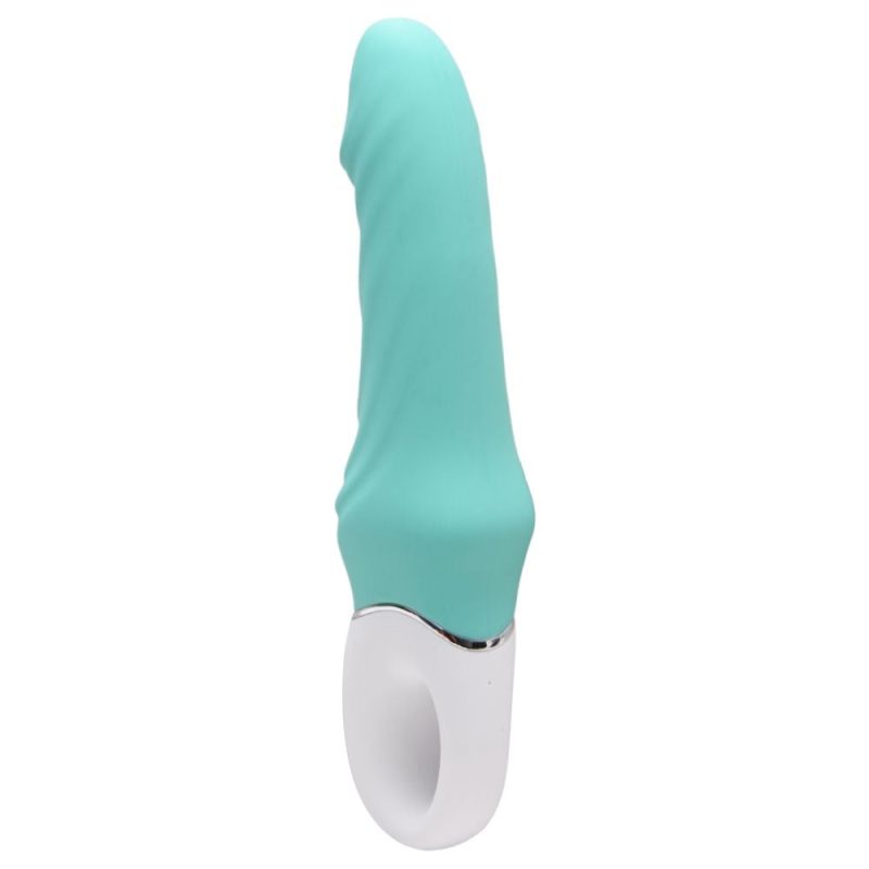Vibrador de ponto g em silicone com glande, recarregável e 9 modos de vibração - S-hande Tornado - Imagem 14