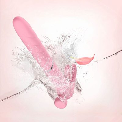 Vibrador de ponto g e clitóris em silicone no formato de martelo com motor duplo, 21 modos de vibração - Sweet Hammer 15 15233782553 20517 4