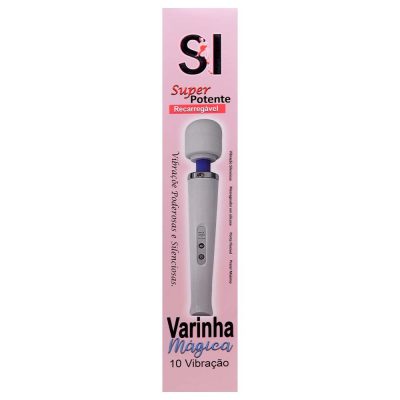 Vibrador Varinha Mágica Recarregável com 10 níveis de vibração 32Cm 37 15233897386 16987536948141 zoom
