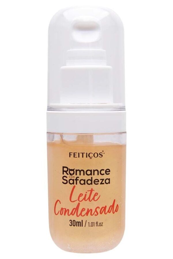 Romance Com Safadeza Leite condensado calda Estimulante Beijável com Aquecimento 30Ml Feitiços - Image 2