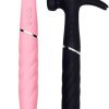 Vibrador de ponto g e clitóris em silicone no formato de martelo com motor duplo, 21 modos de vibração - Sweet Hammer