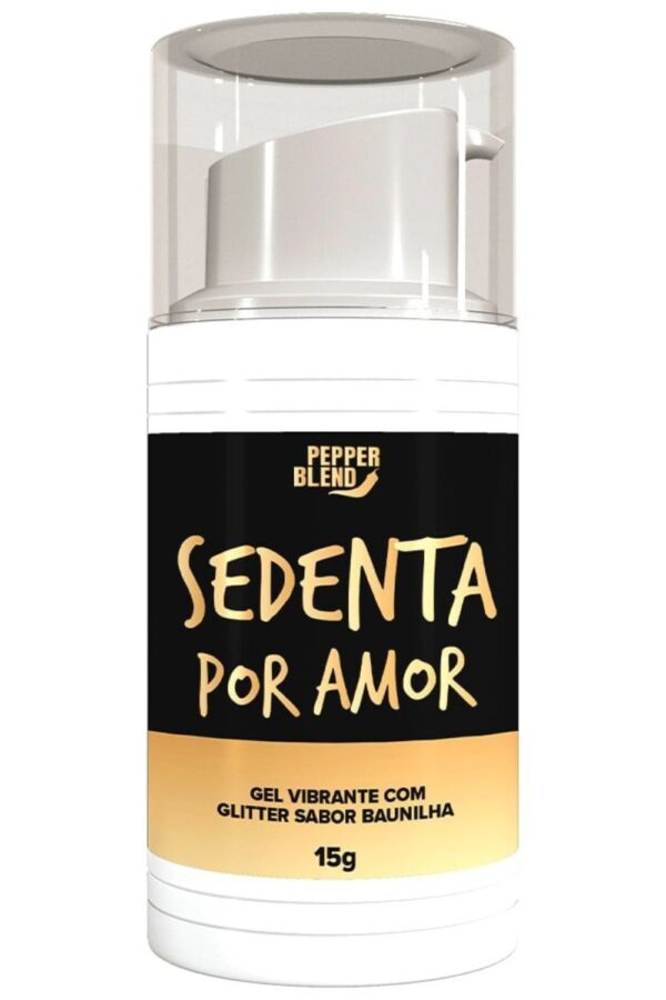 Sedenta por amor gel comestível sabor baunilha pepper blend - Image 2