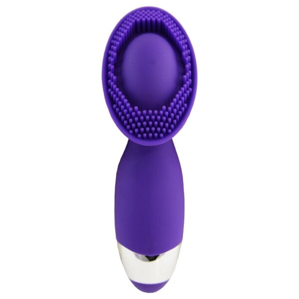 Escova estimuladora de clitóris em silicone com cerdas massageadoras - Image 7