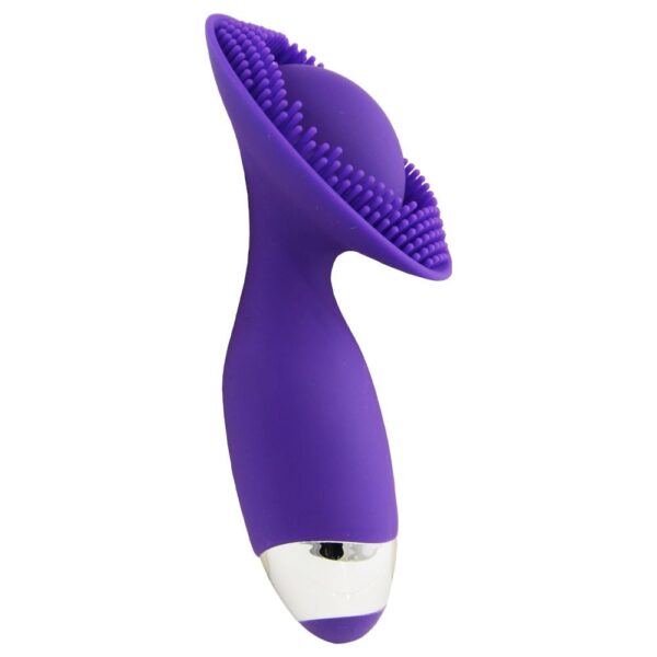 Escova estimuladora de clitóris em silicone com cerdas massageadoras - Image 9