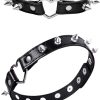 Coleira Choker Coração E Pinos
