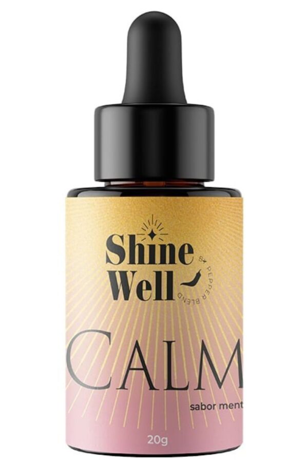 Calm Bala Líquida Calmante 20ml Linha Shine Well Pepper Blend - Image 2