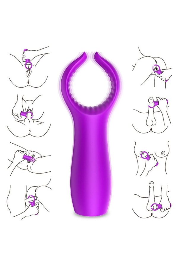 Vibrador Estimulador Peniano em Silicone com 9 Modos de Vibração e Recarregável - S-Hande Grant - Image 5