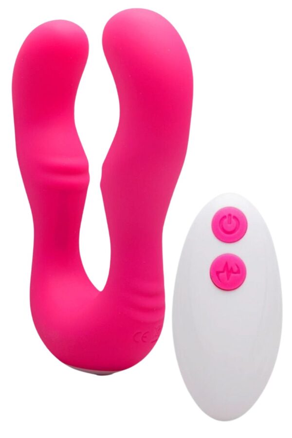 Vibrador Flexível de ponto G e o clitóris com Controle Remoto Sem Fio