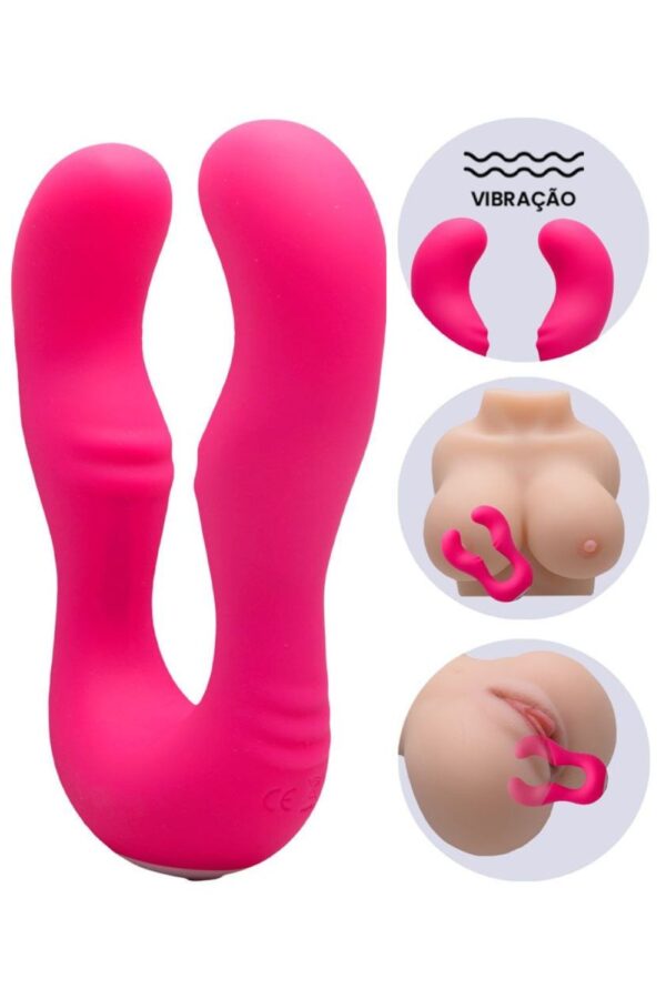 Vibrador Flexível de ponto G e o clitóris com Controle Remoto Sem Fio - Image 2