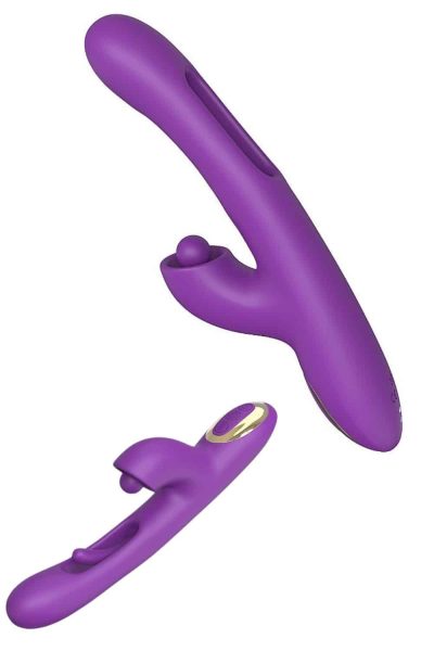 Vibrador de Ponto G e Clitóris com 7 modos de rotação 360° e Dedilhar Slap - ALWUP 8 15306363827 vibrador de ponto g e clitoris com 7 modos de rotacao 360 e dedilhar slap alwup 04