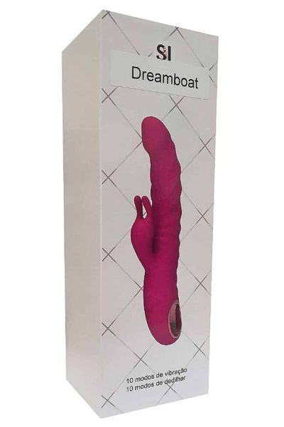 Vibrador com estimulador clitoriano 10 modos de vibração Dedilhar Dreamboat Alwup 11 15306395900 vibrador com estimulador clitoriano 10 modos de vibracao dedilhar dreamboat alwup 06