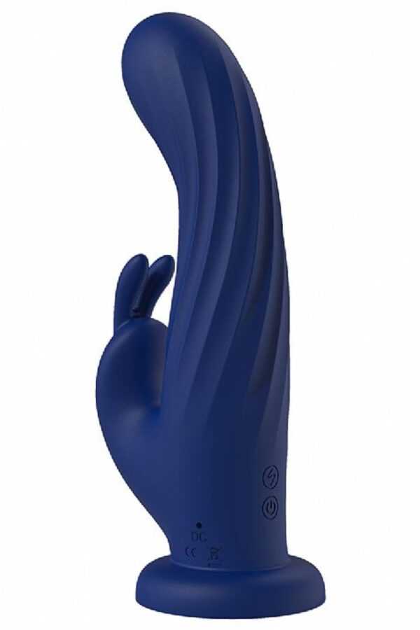 Vibrador de ponto G com estimulador de clítoris e rotação recarregável - RCT - Image 2