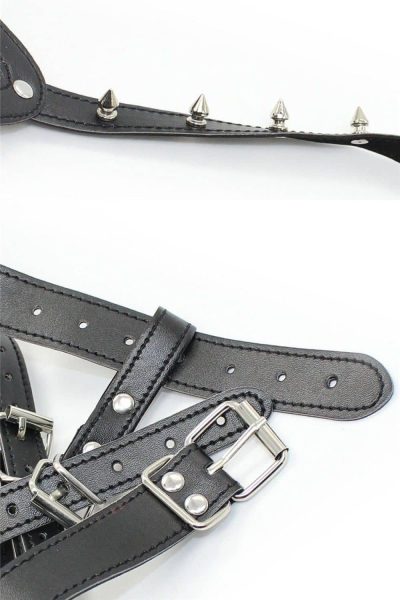 15309749404 focinheira couro sintetico ajustavel spike04