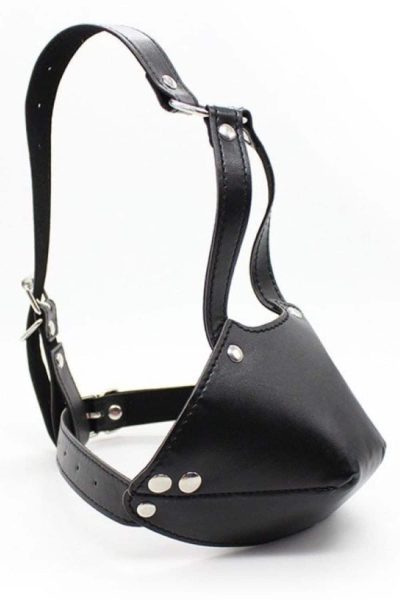 Alternative view of Focinheira Couro Sintético Com Fivelas Ajustáveis