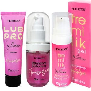 Kit Momozin Intenso - Prazer, Sabor e Vibração