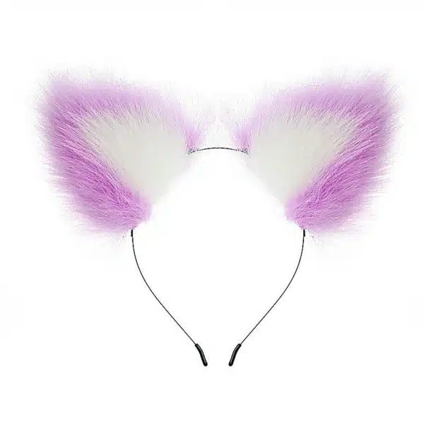 Kit Raposa Tiara Grampos Seios Gargantilha - Imagem 3