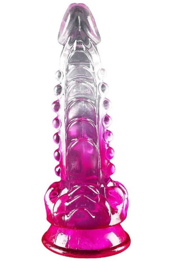 Pênis Dildo Transparente Com Rosa Godzilla - Image 2