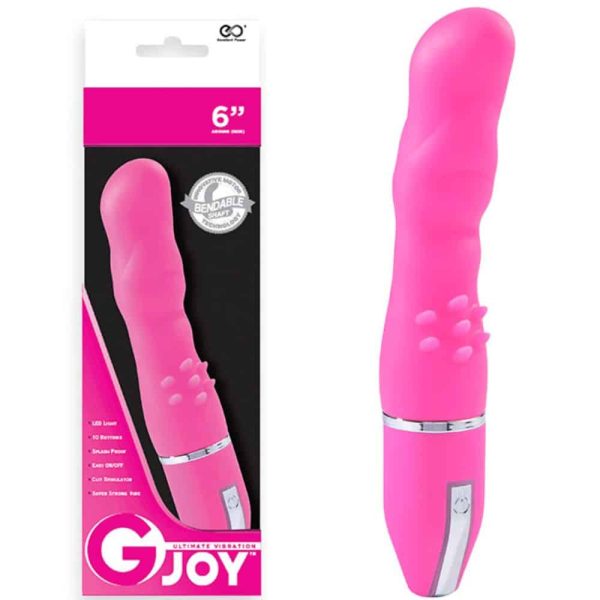 Vibrador Gjoy Ultimate Vibration Massager Rosa - 10 modos de vibração