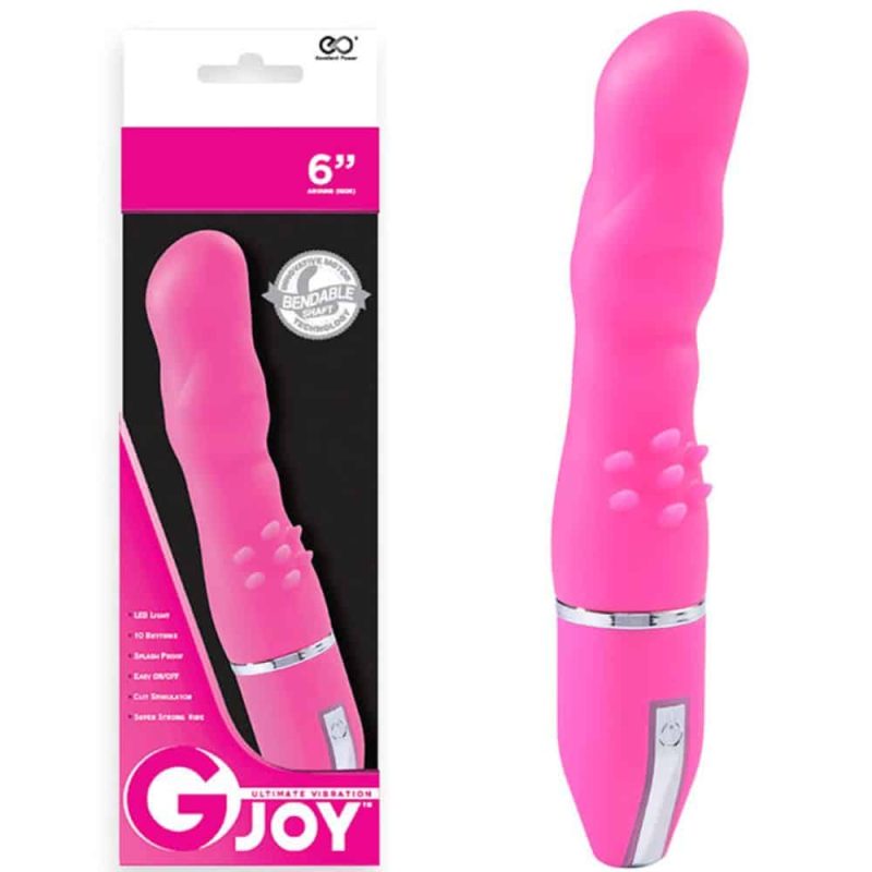 Vibrador Gjoy Ultimate Vibration Massager Rosa - 10 modos de vibração