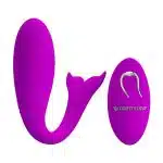Pretty love Jordyn - Vibrador de ponto g recarregável em forma de baleia com 12 modos de vibração e controle remoto - Imagem 4