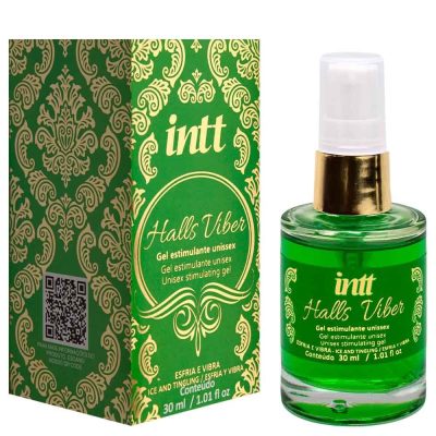 Halls viber - Gel 4 em 1 extra forte (lubrifica, esquenta, esfria e vibra) - 30 ml