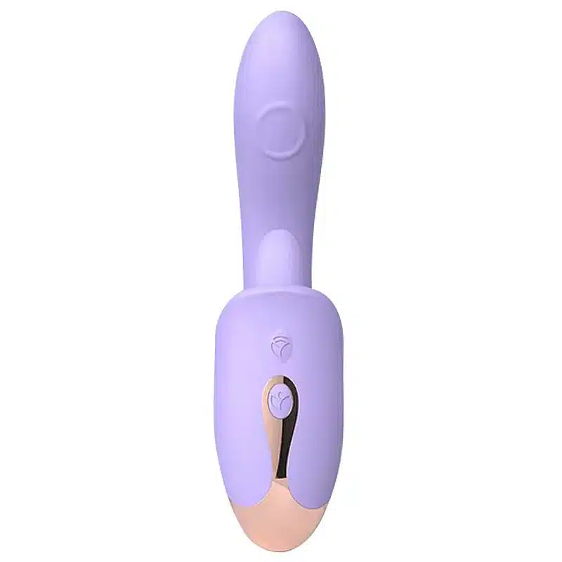 Vibrador de Ponto G e clitóris com Língua e Dedilhar Tapping Viola  SHande  Imagem 7