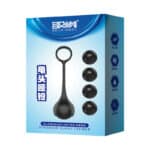 Glans Dumbell - Kit Ben-wa para exercícios vaginais - 22g, 34g, 49g , 62g - Black em ABS