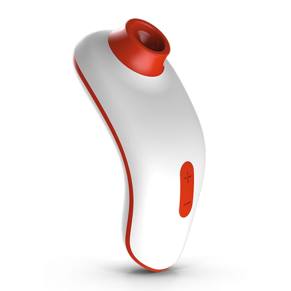 Estimulador de Clitóris vermelho com 10 Modos de Intensidade de Ondas de Pressão - Intt Luxury Sob Pressão 2 Estimulador de Clitóris vermelho com 10 Modos de Intensidade de Ondas de Pressão - Intt Luxury Sob Pressão - Imagem 2