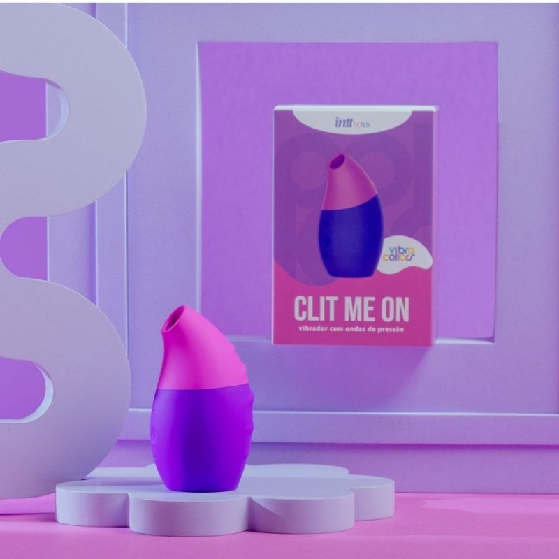 Estimulador de Clitóris com 9 Modos de Pulsação, Recarregável e Resistente à Água - Intt Toys Clit On Me - Imagem 2