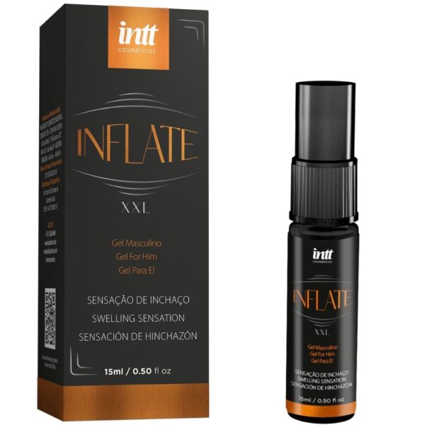 Intt inflate Gel estimulante vasodilatador masculino