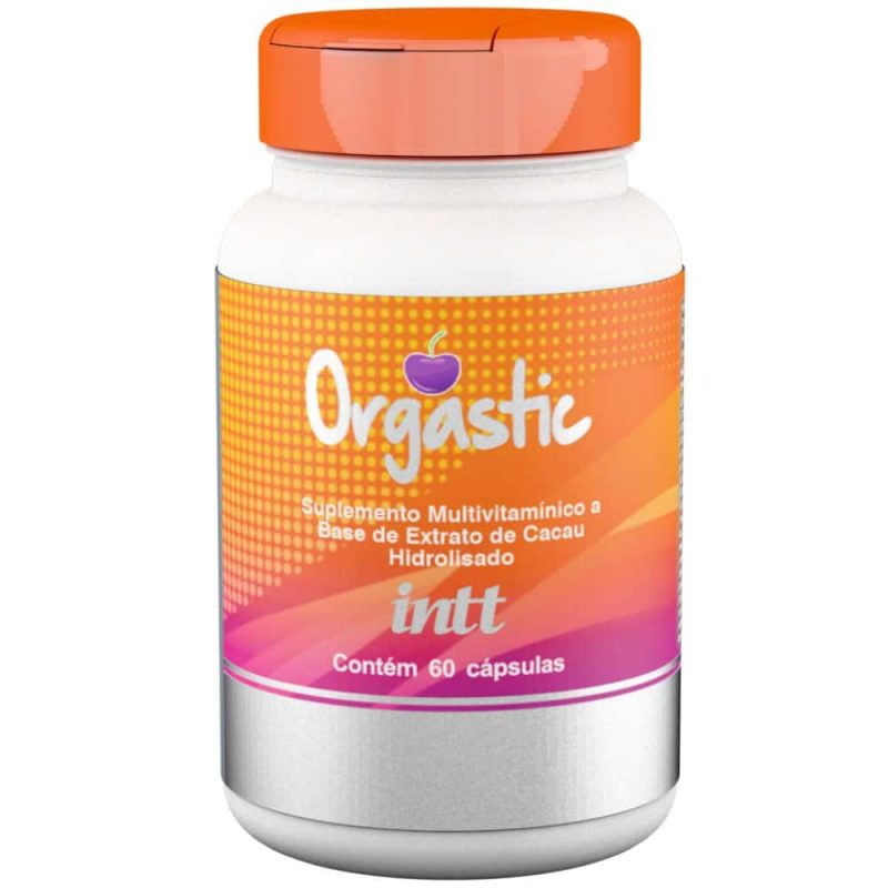 Intt - Orgastic Suplemento Multivitamínico e Mineral em Cápsula a Base De Extrato De Cacau Hidrolisado