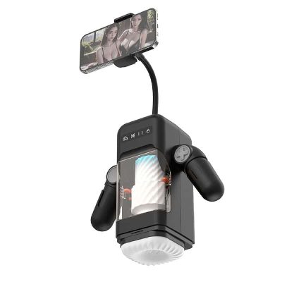 Masturbador masculino com Suporte Celular Station Maximus 6