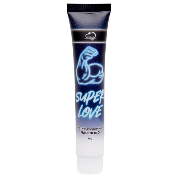 Super Love Potência Masculino prolongador de ereção 15G Sensual Love