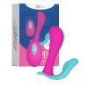 Vibrador Estimulador de Ponto G e Clitóris em Silicone Controle Remoto sem Fio e Recarregável - Intt Heaven