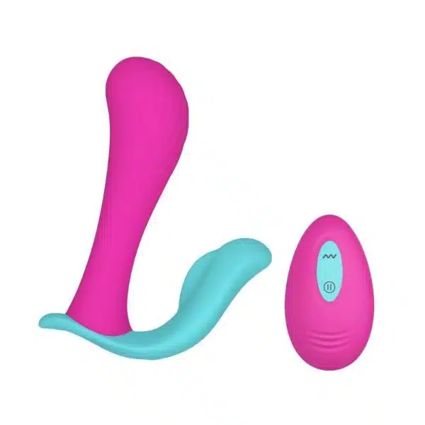 Vibrador Estimulador de Ponto G e Clitóris em Silicone Controle Remoto sem Fio e Recarregável - Intt Heaven - Imagem 3