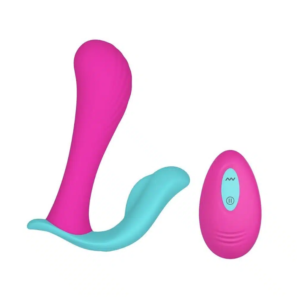 Vibrador Estimulador de Ponto G e Clitóris em Silicone Controle Remoto sem Fio e Recarregável  Intt Heaven  Imagem 3