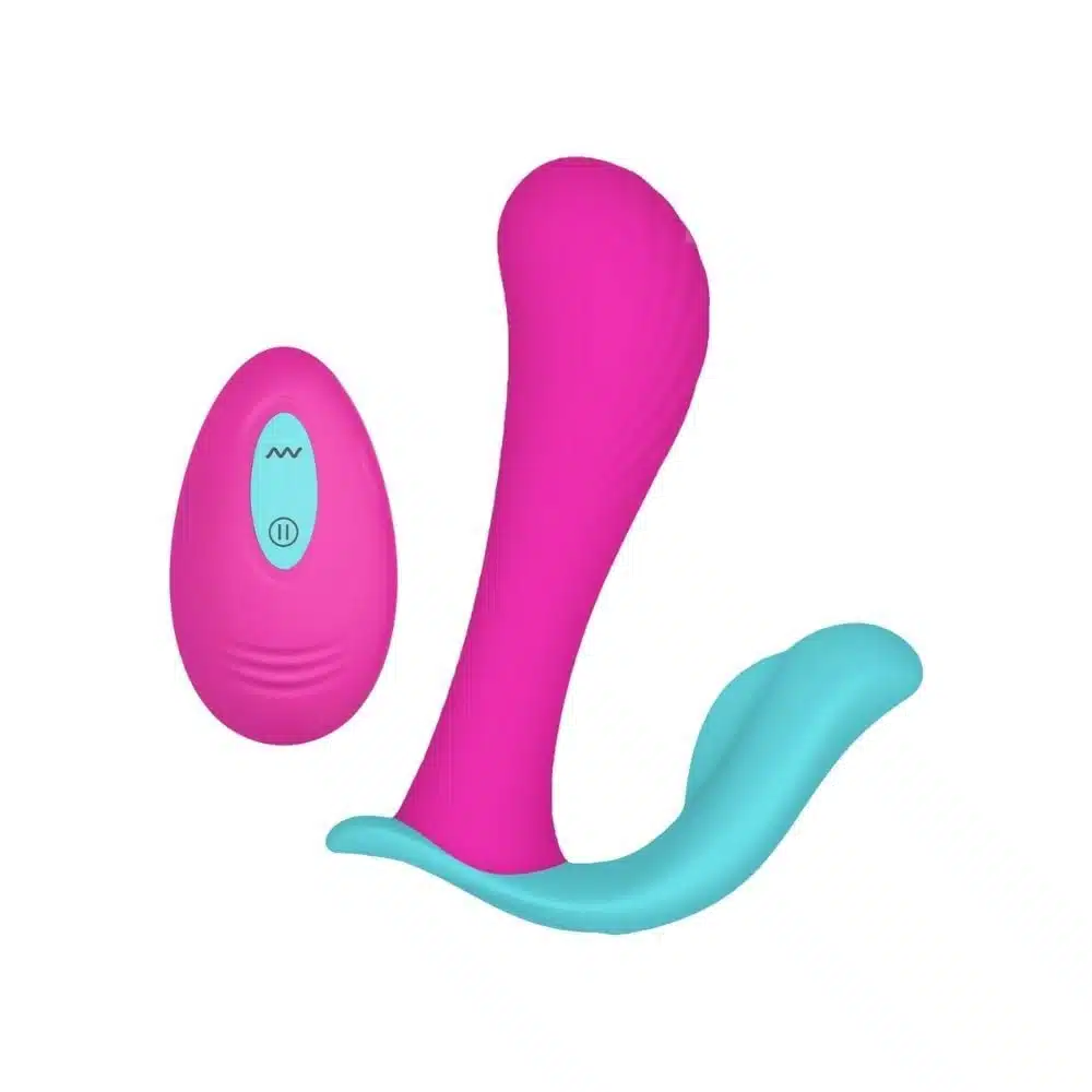 Vibrador Estimulador de Ponto G e Clitóris em Silicone Controle Remoto sem Fio e Recarregável  Intt Heaven  Imagem 2
