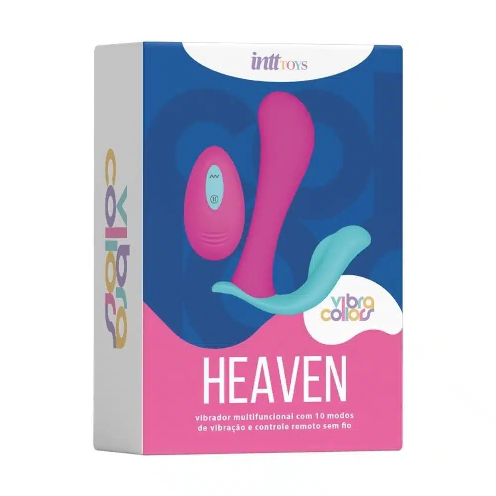 Vibrador Estimulador de Ponto G e Clitóris em Silicone Controle Remoto sem Fio e Recarregável  Intt Heaven  Imagem 10