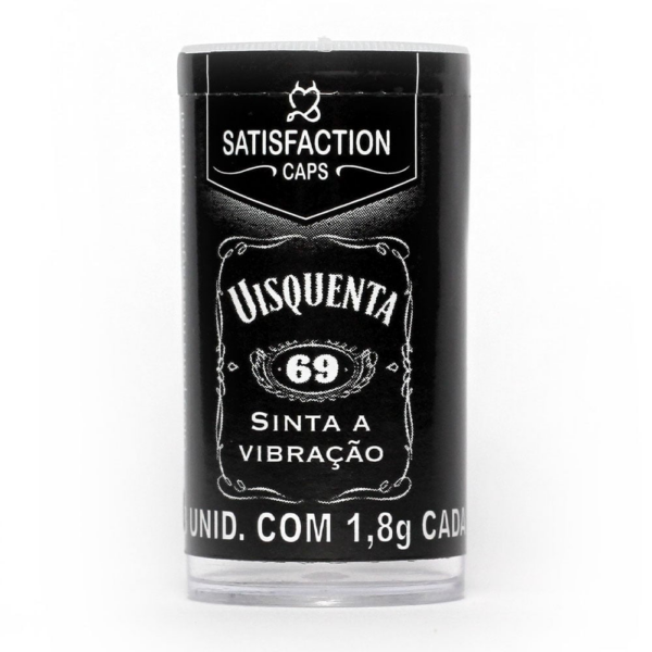 Uisquenta bolinhas em cápsula 3 unidades satisfaction caps