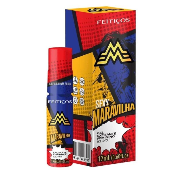 Gel com Efeito Esquenta e Esfria Sexy Maravilha - 17ml Feitiços