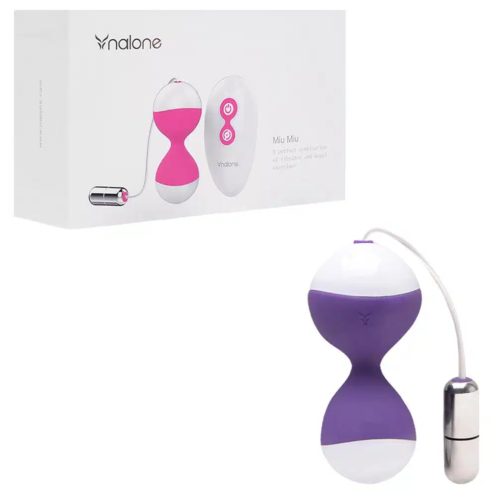 Vibrador com Controle Remoto Miu Miu com Excitador  Nalone  Imagem 2
