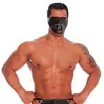 Noseband com venda, focinheira com tapa-olho - Imagem 2