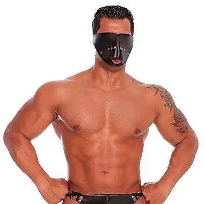 Noseband com venda, focinheira com tapaolho  Imagem 2