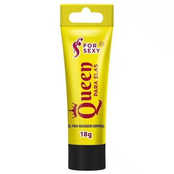Queen Gel Excitante feminino que Esquenta E Vibra 18G For Sexy